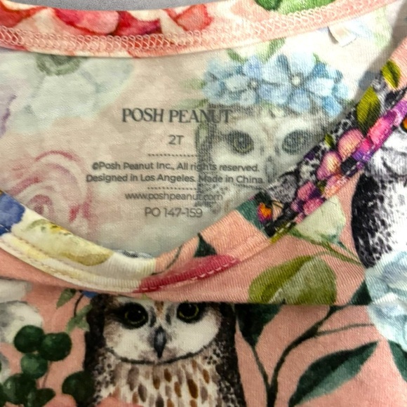 Posh peanut owl bubble romper - Picture 2 of 4